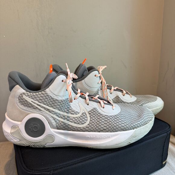 Men\'s Nike KD Trey 5 IX Pure Platinum Basketball Sneakers SZ 14 CW3400-001 main image 6